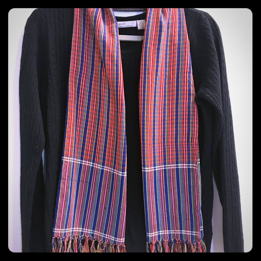 Plaid scarf